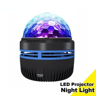 Lampada per proiettore cielo stellato con ricarica USB, sfera magica, luce notturna a led per la decorazione della camera da letto di casa, regalo per bambini XYZ