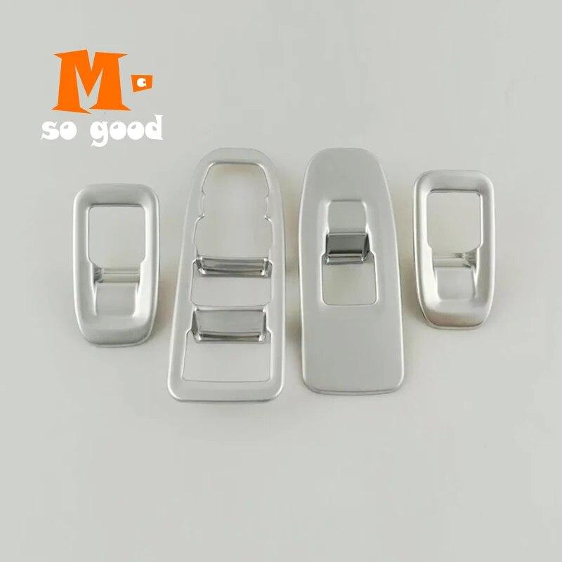 Pro Cadillac XT5 2016 17 18 19 Dveře auta Zvedací sklo okna Ovládací panel Spínač Kryt Obložení Samolepka Příslušenství ABS Chrome