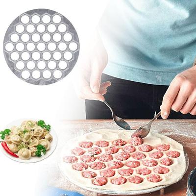 Aluminum Alloy Household Dumpling Mould DIY Hand Baking Tools Dumpling Plate Dumpling Wrapper Dumpling Stamp Cutter Mold