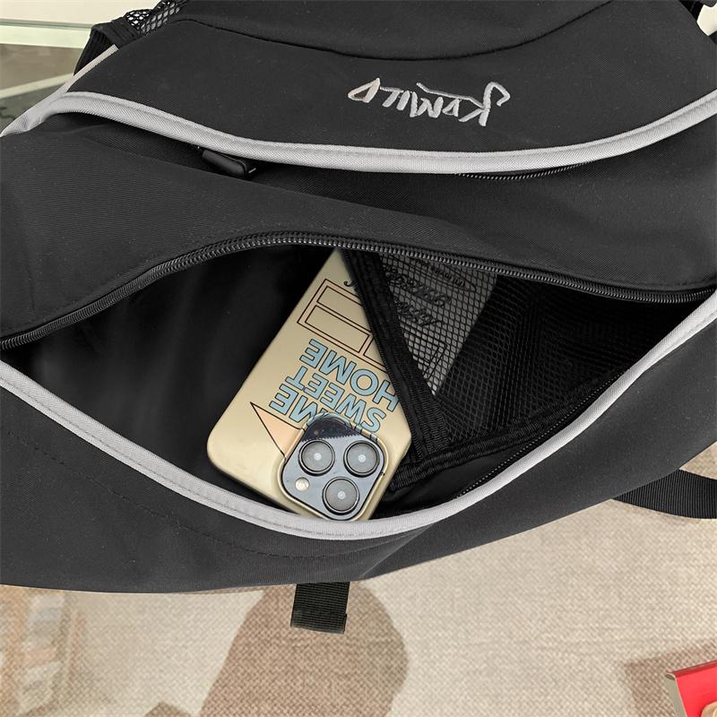 Retro Wasserabweisende Sport-Brusttasche mit großem Fassungsvermögen Studenten-Umhängetasche