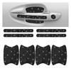 Bling Door Handle Protector 8PCS Set Auto Handle Sticker  For Auto Accessories