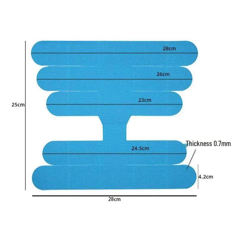 Jundingying Ankle Kinesiology Tape - 10 Pieces
