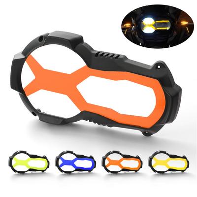 2Pcs Motorcycle Headlight Protector Head Lights Guard Cover For R1250GS Adventure R1200GS LC ADV Edition R 1250 GS 2013-2023