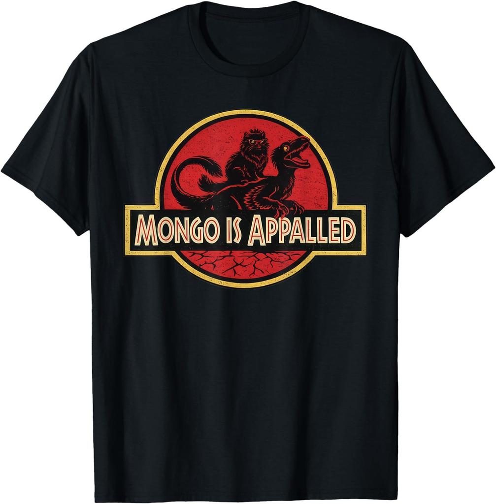 Mongo ist entsetzt Lustiges Dinosaurier-Meme für Männer T-Shirt