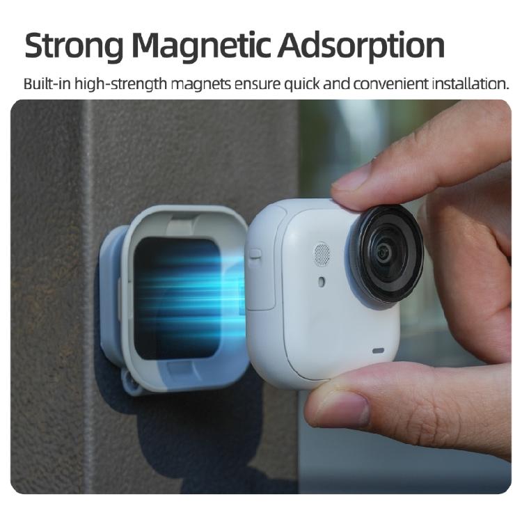 Durability Magnetic Camera Mount with Adhesive Iron Plate for GO Ultra Foldable Quick Detach Design MultiPosition Shoot