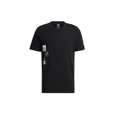 Adidas Originals X Pixar Grafikdruck Kurzarm T-Shirt Unisex Oberteile Schwarz HD9087