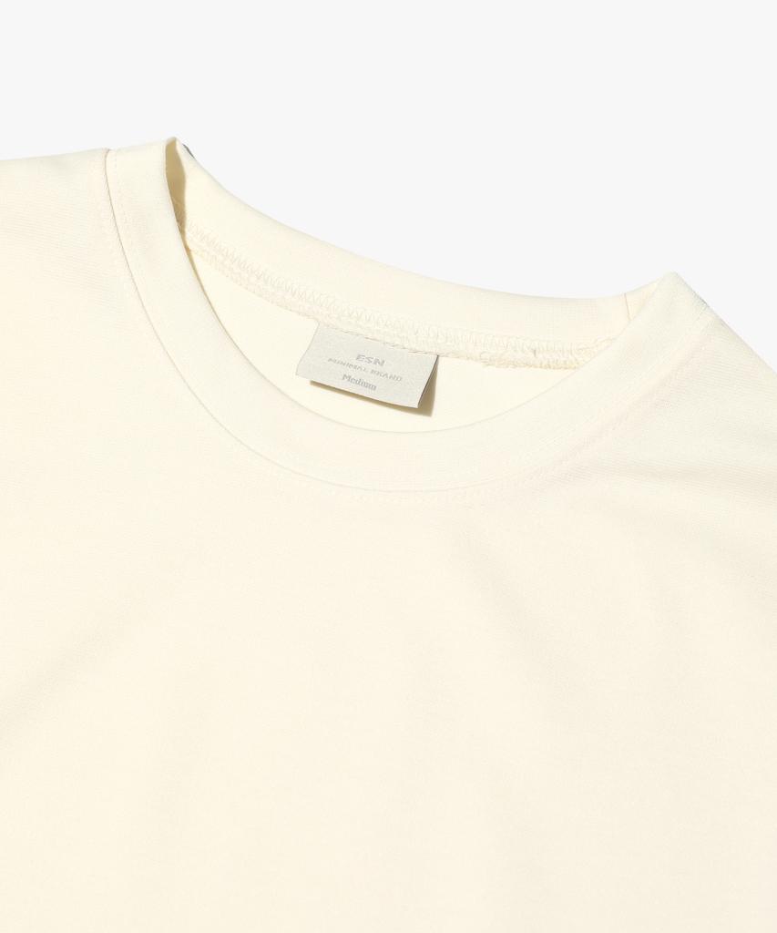 ESN Pure Heavy Short Sleeve T-Shirt Cream