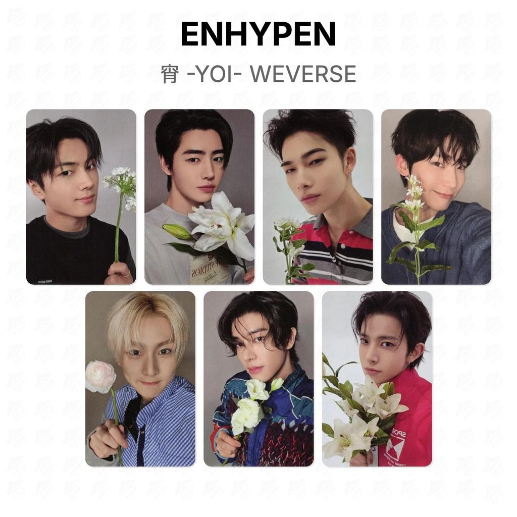 ENHYPEN -YOI- WEVERSE Offizielle Fotokarte