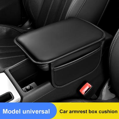 Auto Universal Armlehnenbezug Leder Aufbewahrung Memory-Schaum Höhenpolster Auto Armlehnenbox Aufbewahrung Schutzpolster Auto Innenzubehör