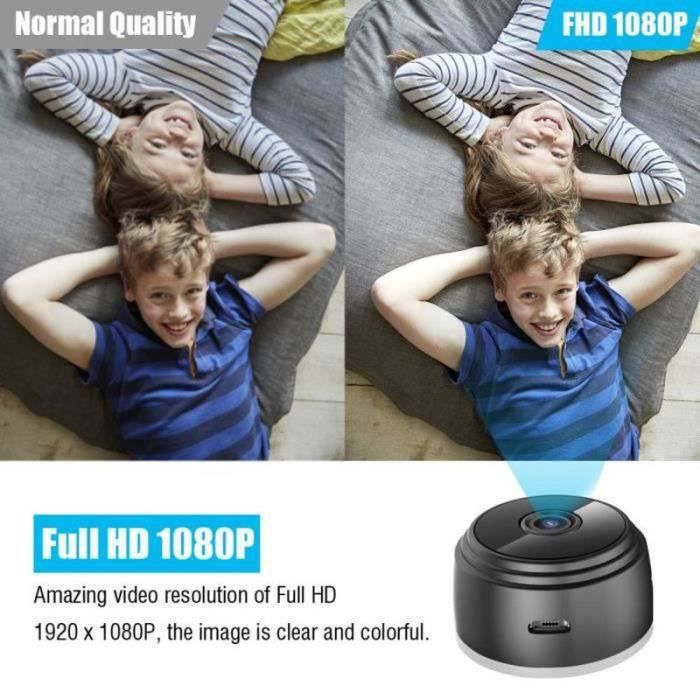 Telecamera Spia - CHANGM - Mini HD 1080P - WiFi - Rilevamento del Movimento - Portatile