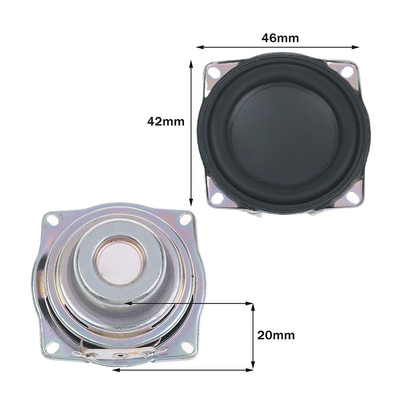 1/2Pcs 4Ohm 3W Go 2 Music Speaker Horn Silk Film Tweeter Speaker Replacement Diy Fever Level Speaker