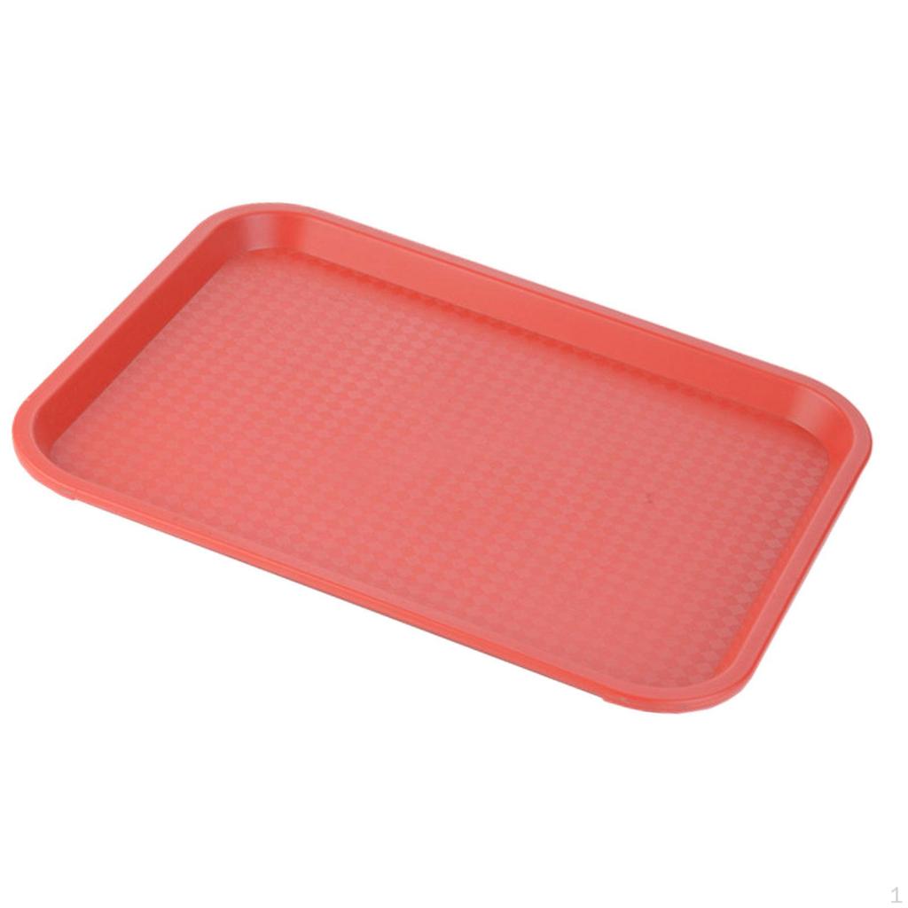 Serving Tray Platter Office Living Room Versatile Party Tea Rectangular Makeup