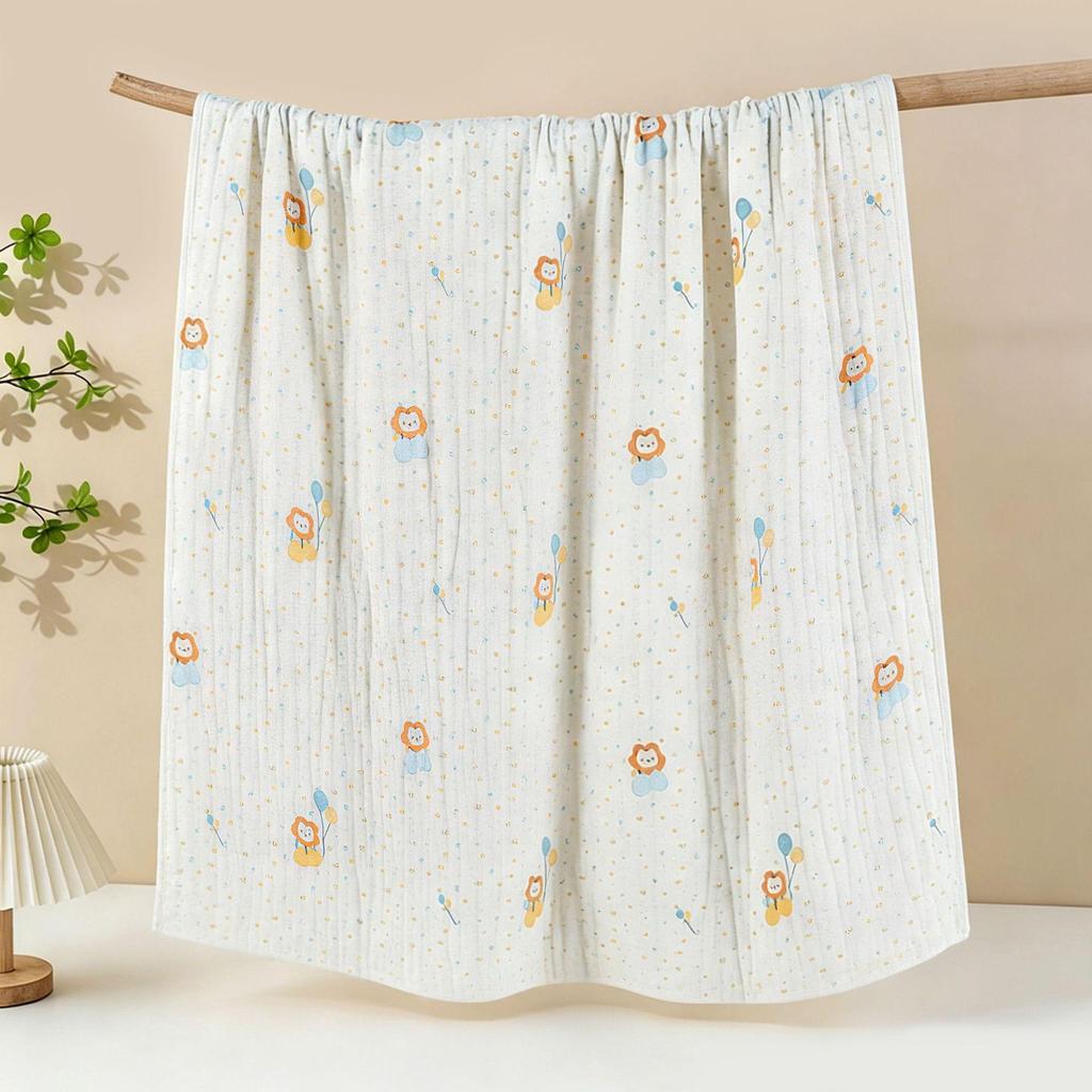 Soft Cotton Baby Gauze Bath Towel & Blanket for Newborns - Mother-Baby Grade