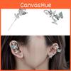 Unisex Hollow Butterfly Earrings Geometric Design Zinc Alloy Looks Trendsetting