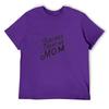 Mother's Day Badass Creative Mom WOmen's Triblend T-shirt Crewneck Sports T-shirts Novelty Fitness Funny Eur Size