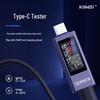 KWS-2302C Mobile Charger Tester 12A High-Current PD DC Voltmeter Power Meter