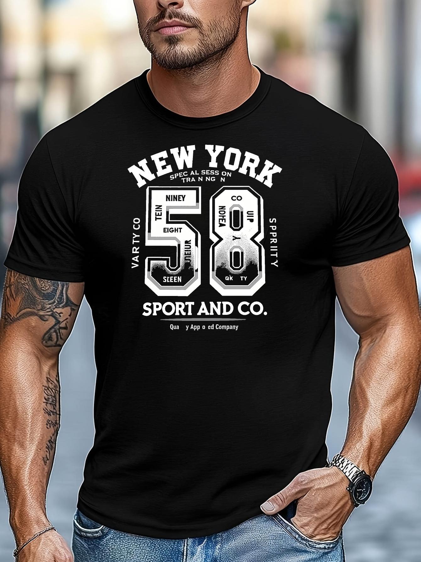 New York 58 Graphic T-shirt - Black S