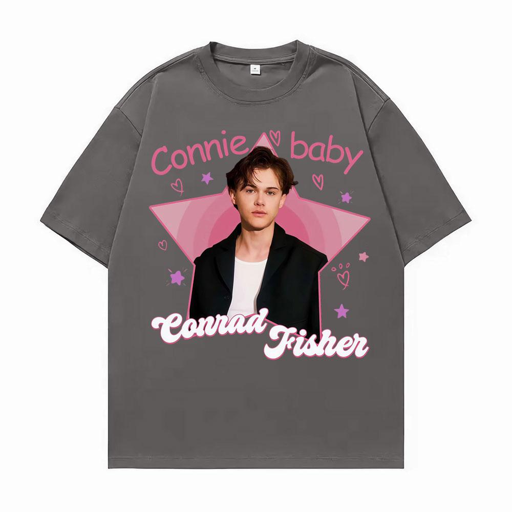 Team Conrad Fisher Connie Baby Graphics T Shirts Men Women Fashion Harajuku Fashion T Shirt Vintage Summer High Quality Tshirts