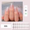 20Pcs Multi-Colors Nail Polish Strips Adhesive Gel Nail Sticker Gel Nail Strips