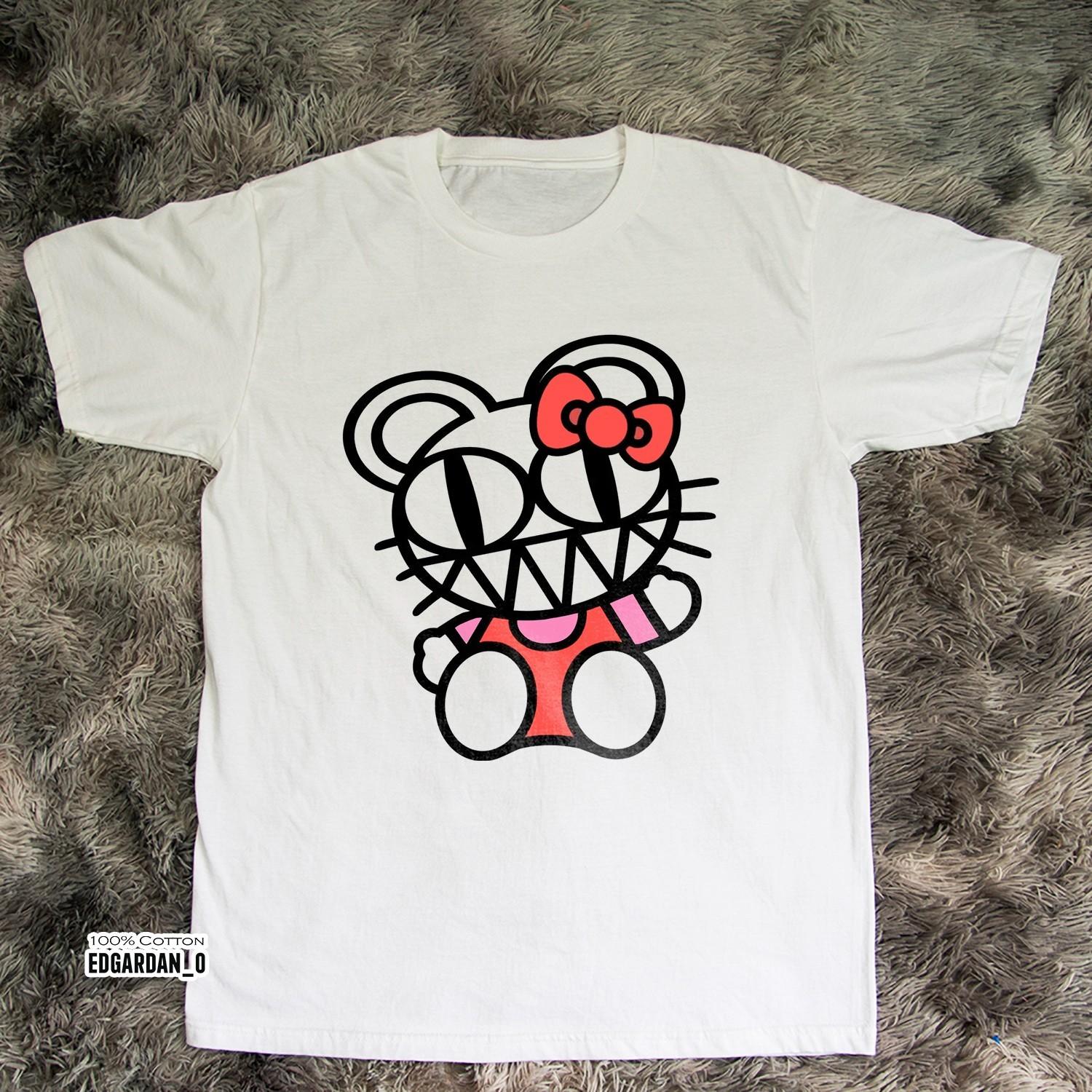 Radiohead Radiokitty Logo Band White Unisex T-shirt S-5XL L