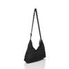 Cuco New Logo Tape X Wrinkled Nylon One-Shoulder BagA4 Fits 2413111204 Black (019)