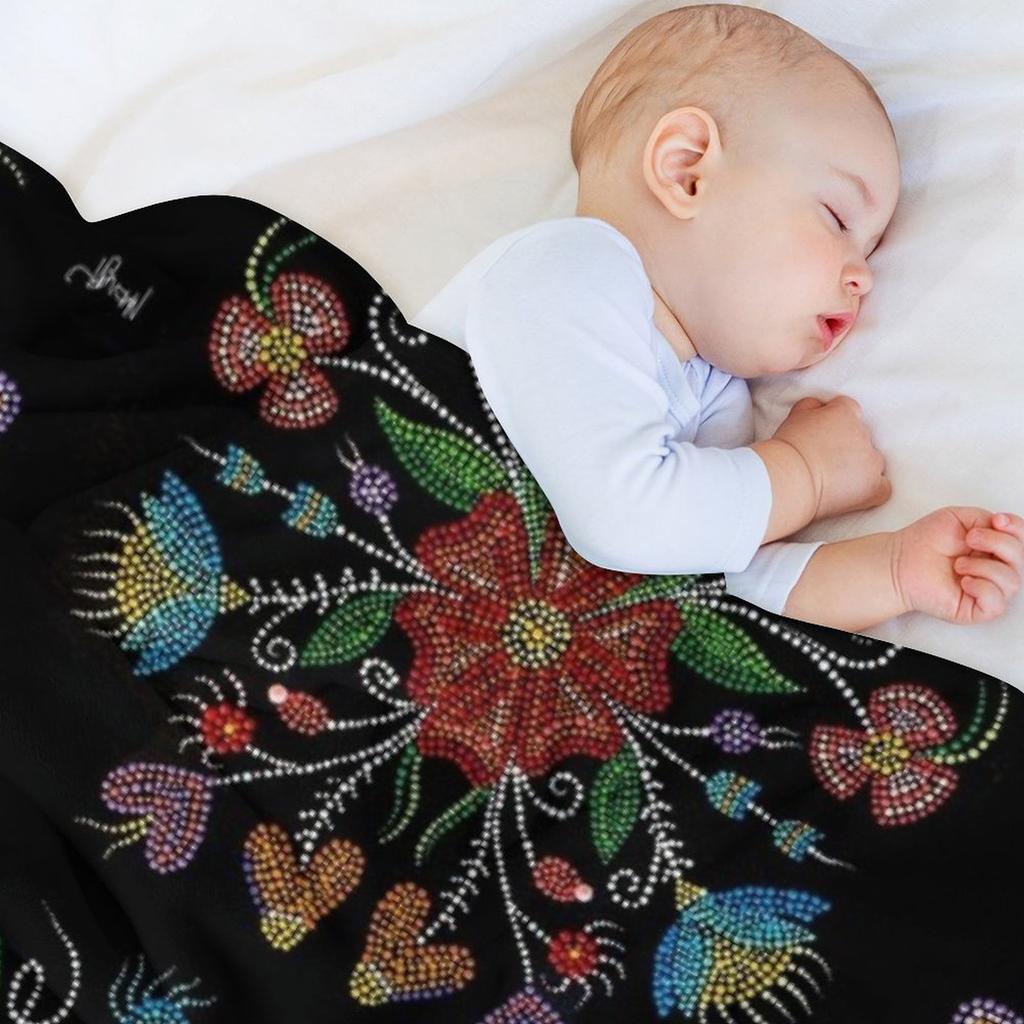 Growth of Happiness Throw Blanket Travel Heavy Tourist Christmas Gifts Blankets