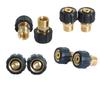 Power Washer Hose Coupler Pressure Washer Adapter Quick Connect To Power Washer M22x1.5 Female To M22x1.5 Male Thread