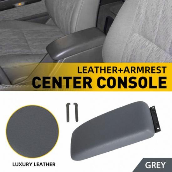 Center Console Armrest Lid Cover Fit Gray 1995-2000 Toyota 4Runner Tacoma 96-98