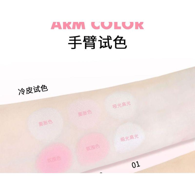 CCSHEER - Jenga Dual Color Blusher - 3 Types