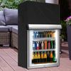 Outdoor Use Upright Freezer Cover Water Resistant Oxford Fabric Protectors Fits 56x58x86cm Compacts Refrigerators Dustproof