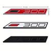 3D Metal 300 R Zinc Alloy Badge Metal Adhesive Emblem Decal Accessories