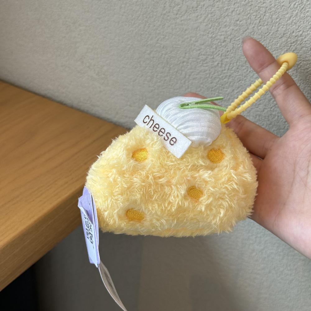 Cookie Cupcake Sandwich Cheese Doll Afternoon Tea Series Dessert Plush Keychain  Jewelry Gfit