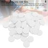 50pcs 25Mm Diameter Replaceable Nail Polishing Disc  Daily Nail Grinding And Polishing