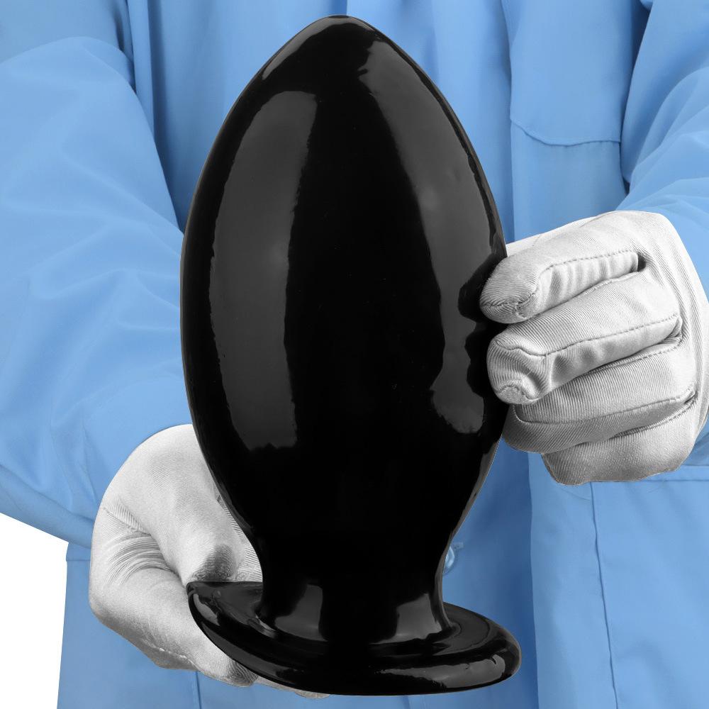 Black PVC Dildo Simulated Penis Anal Plug Fisting Sex Toy Strap On Cock Big Dick Masturbator Realistic Cock
