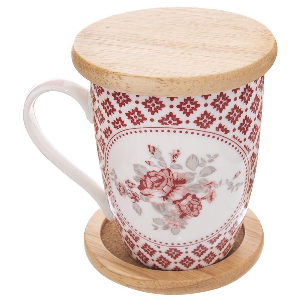 6x Podstawki Podkładki Małe Pod Kubek Szklankę Filiżankę Kuchenne Naturalne