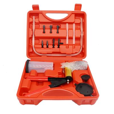 Hand Held Manual Vacuum Pump Brake Clutch Bleeder Tester Set Bleeding Kit Car Motorbike Detection Manual Vacuum