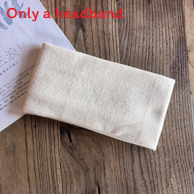 

Stylish Womens Athletic Headband With Comfortable Fit For Running And Daily Casual Wear Beige