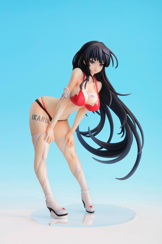 Senran Kagura NewWave G Burst Ikaruga de la scara figurina finisata pictata PVC -Queen Circuit- 1/6