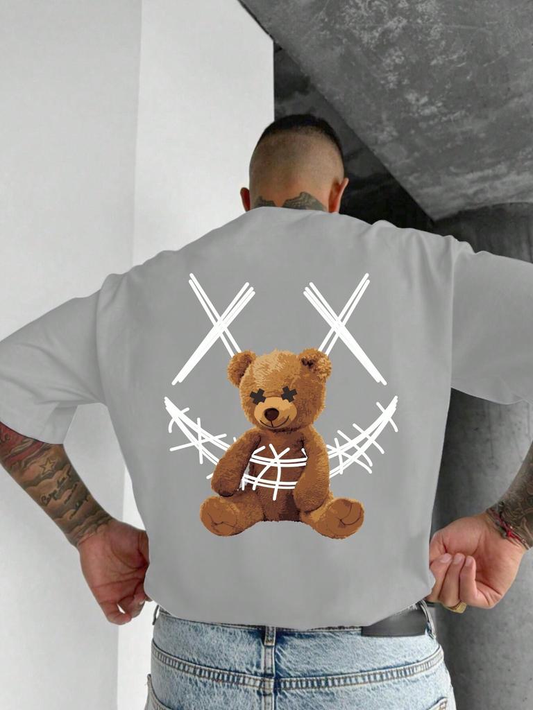 Manfinity LEGND T-Shirt für Männer mit Bären-Print