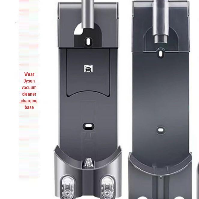Supporto a muro di ricarica Dyson V6/V7/V8 con accessori per aspirapolvere