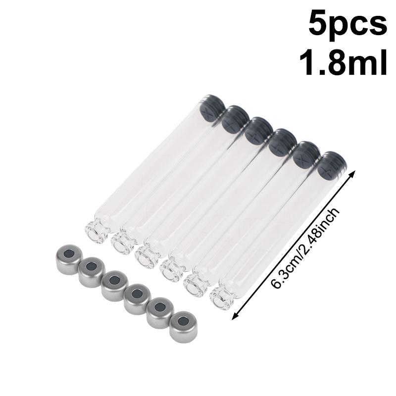 5 Stück Glas Einzelverpackung Insulin Patronen 1,5/1,8/3/4ml Leere Kassettenflasche Für Lilly Insulin Injektionsstift Medizinisch