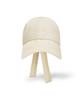 Bajal Va Studded Ribbon Bonnet Hat Beige