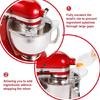 Splash Guard Replacement For 3.5 Quart Bowl Lift Stand Mixer With Pouring Shield Removable Pouring Accessories