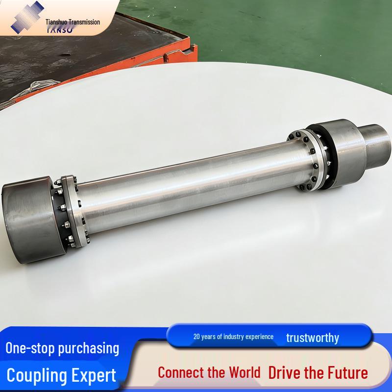 High-Speed Rigid Drum Gear Coupling, High Torque, 45 Steel GIICL Gear Coupling