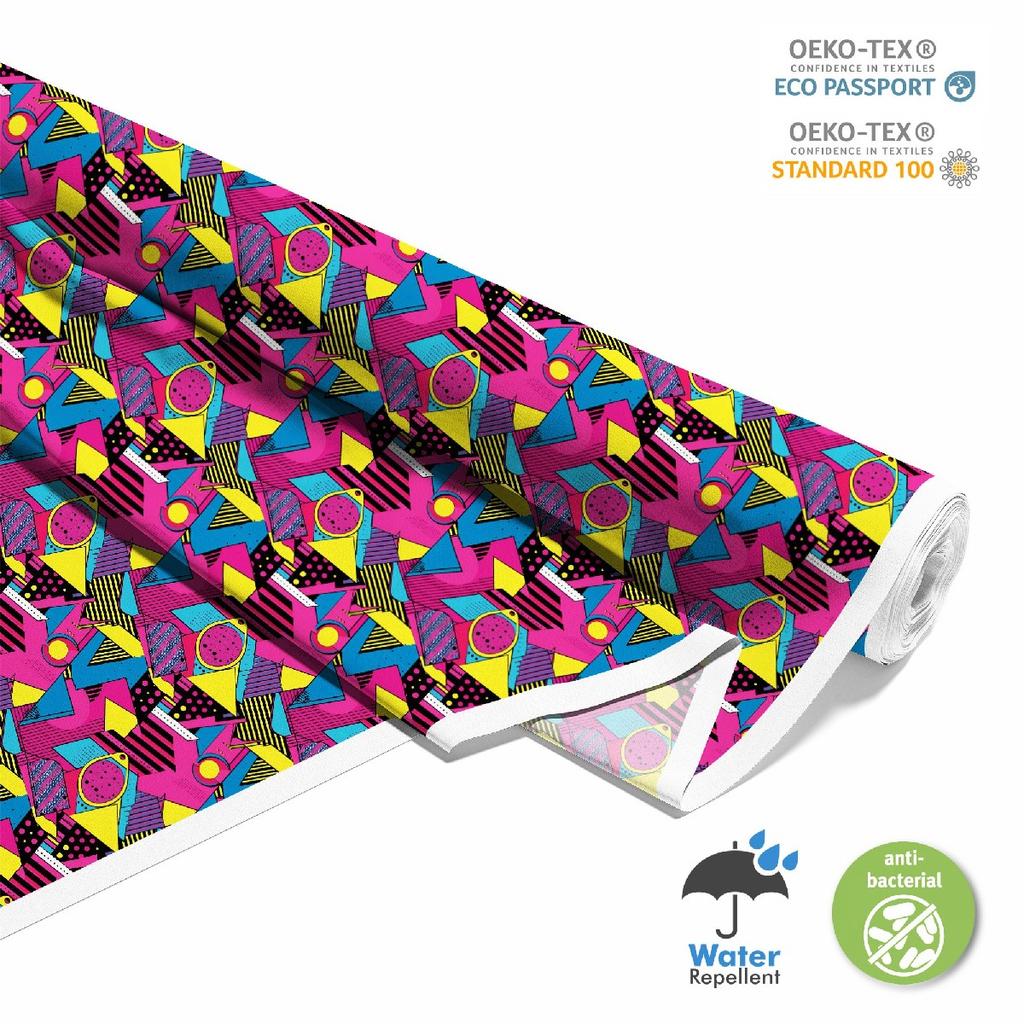 Outdoor Dekostoffe Oxford - Motiv Geometrisch I Dx3220