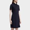 Fila Classic Business Comfortable Polo Dress With Letter Print Women Dresses Legendary-Blue F11W321305F-NV