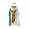 Egyptian Queen Costume Gold-Toned Pharaoh Exotic for Halloween, Cosplay