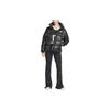 Nike Culoare uni Jachetă casual cu guler în jos pentru femei Îmbrăcăminte exterioară Negru DV0555-010