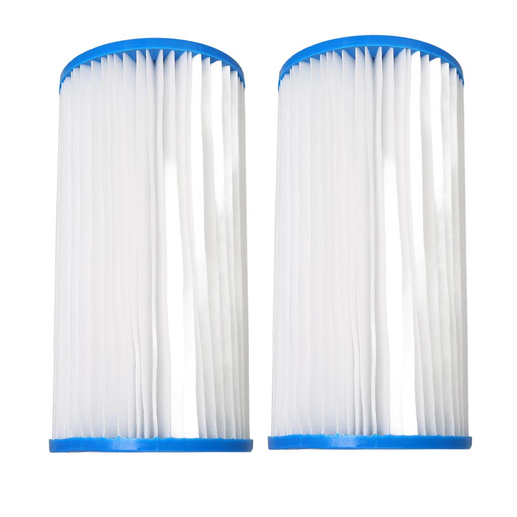 2Pcs Pool Filter Cartridge Filter Element Replacement for Hot Tubs Spas Children S Swimming Pools