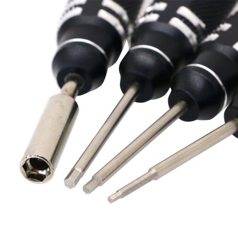 10 in 1 RC Tools Kits Box Set Screwdriver Pliers Hex Sleeve Hand Repair Tools for RC Car Boat Quadcopter Multirotors Mode
